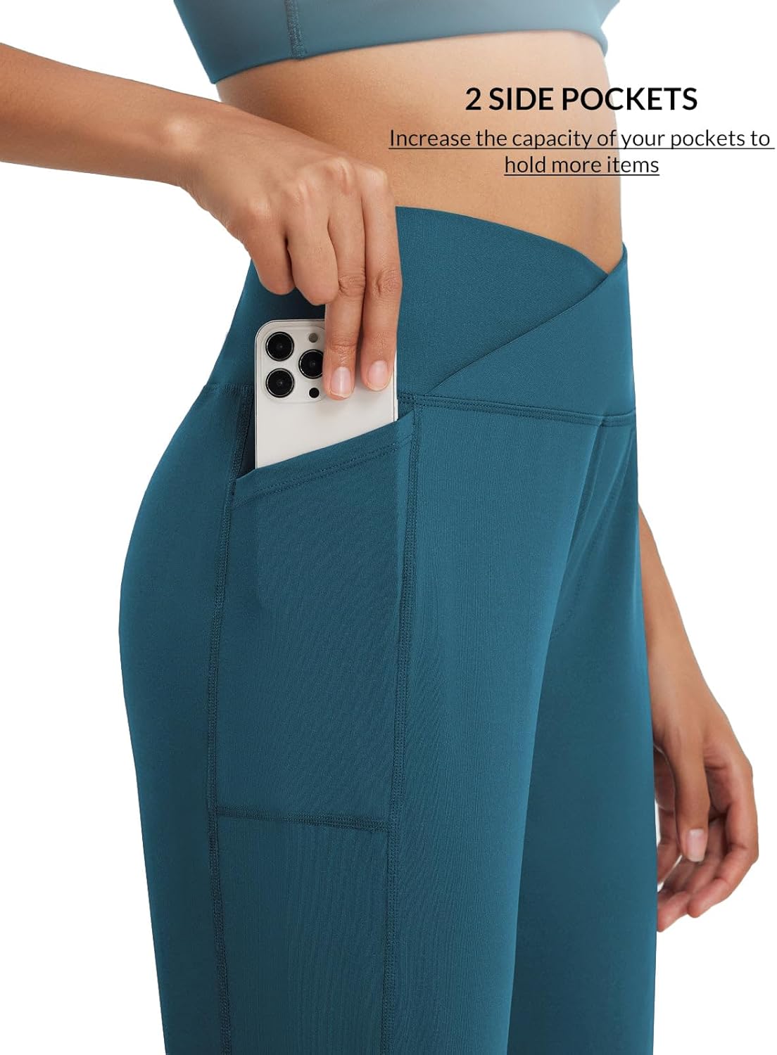 baleaf Womens Bermuda Long Shorts 14" Knee Length Capris High Waisted Athletic Shorts with Pockets Summer Stretch Loose