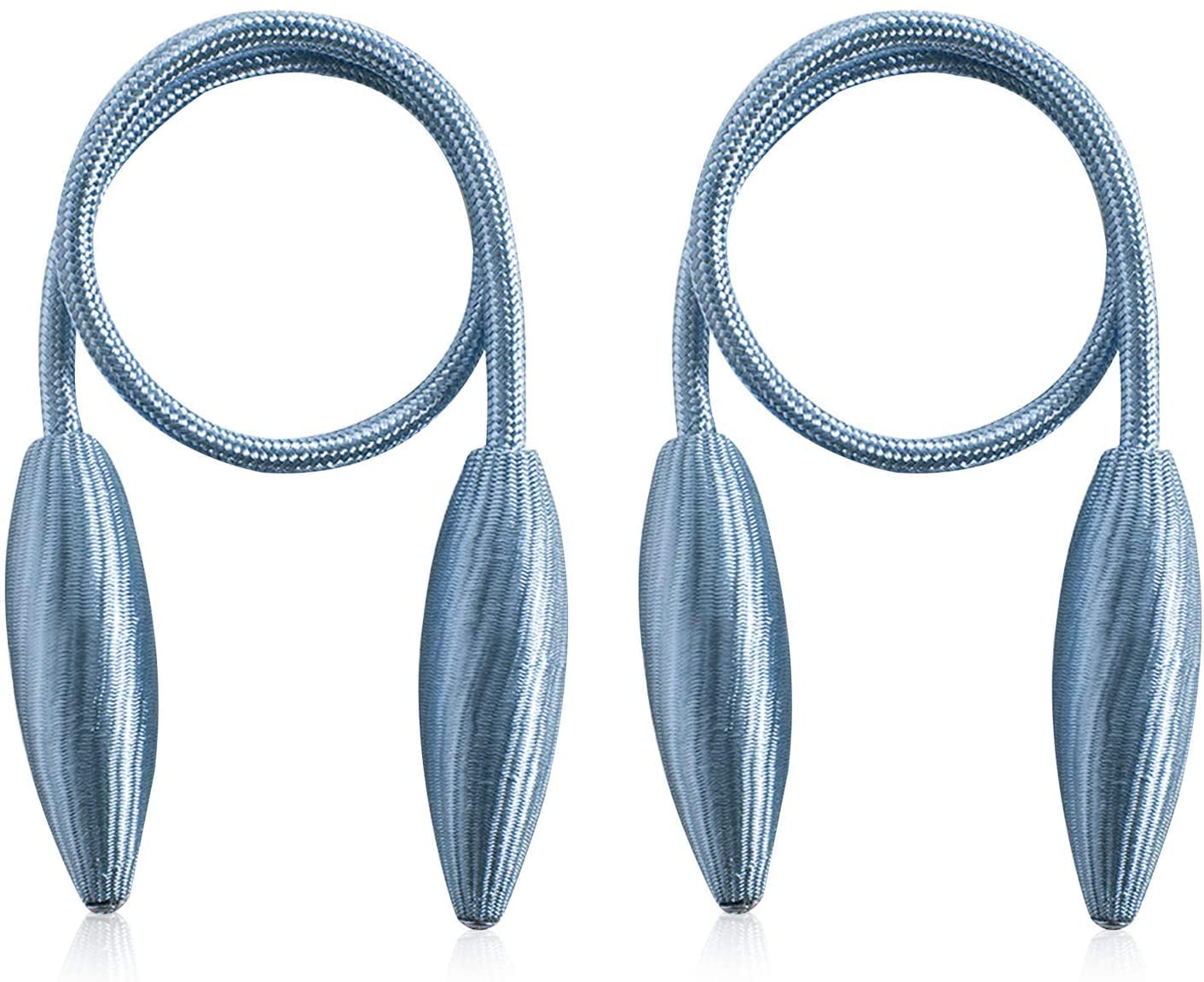 Embrasses de Rideaux, 4 Pièces de Sangles de Rideau En Forme de Boucles de Support de Tissage de Rideau Pour La Décoration de Bureau À Domicile/Bleu