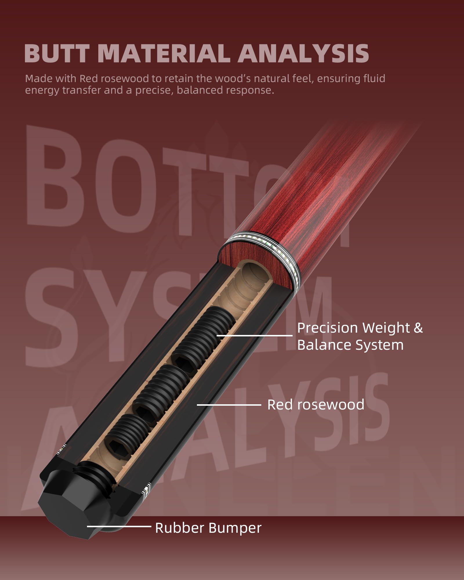 KONLLEN Billardqueue-Stick aus Karbonfaser, niedrige Ablenkung, handgefertigt, Inlay, ultraglatt, professionelles Gefühl, Billardqueue-Sticks für Erwachsene