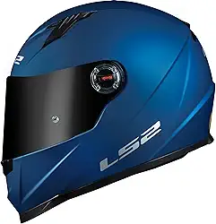 Capacete Masculino Feminino Ls2 FF358 Azul Moto Esportivo