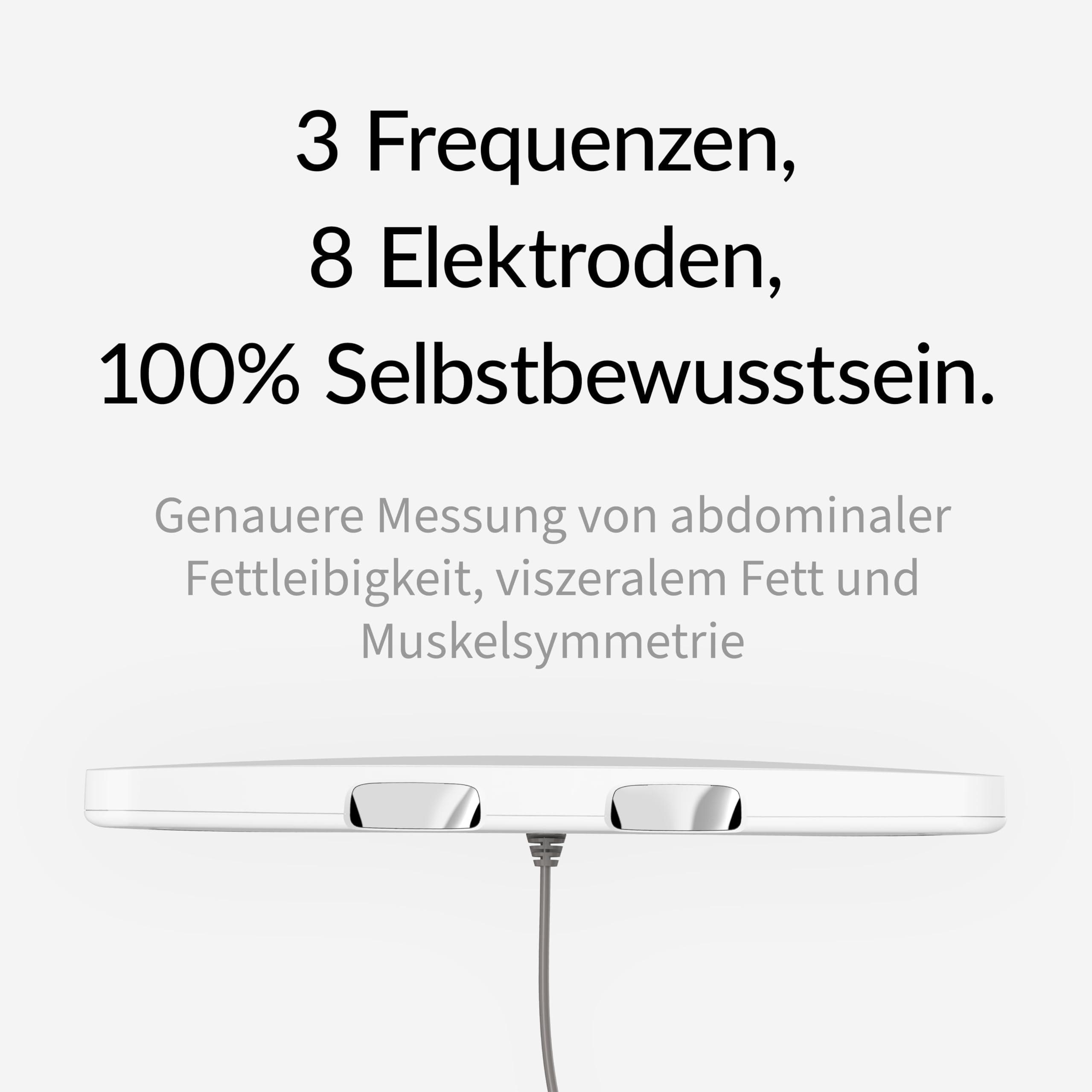 InBody Dial H30 Intelligente Körperzusammensetzungswaage – misst das gesamte Körpergewicht, Skelettmuskelmasse, weiche Magermasse, Körperfettmasse, prozentuales Körperfett, viszerales Fett und mehr