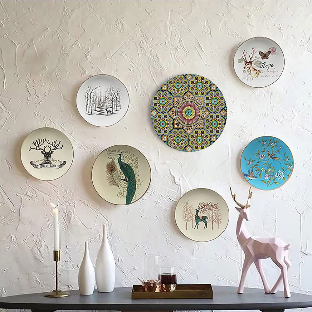 Amazon.com: LIGUTARS Decorative Plates, Moroccan Decor Print