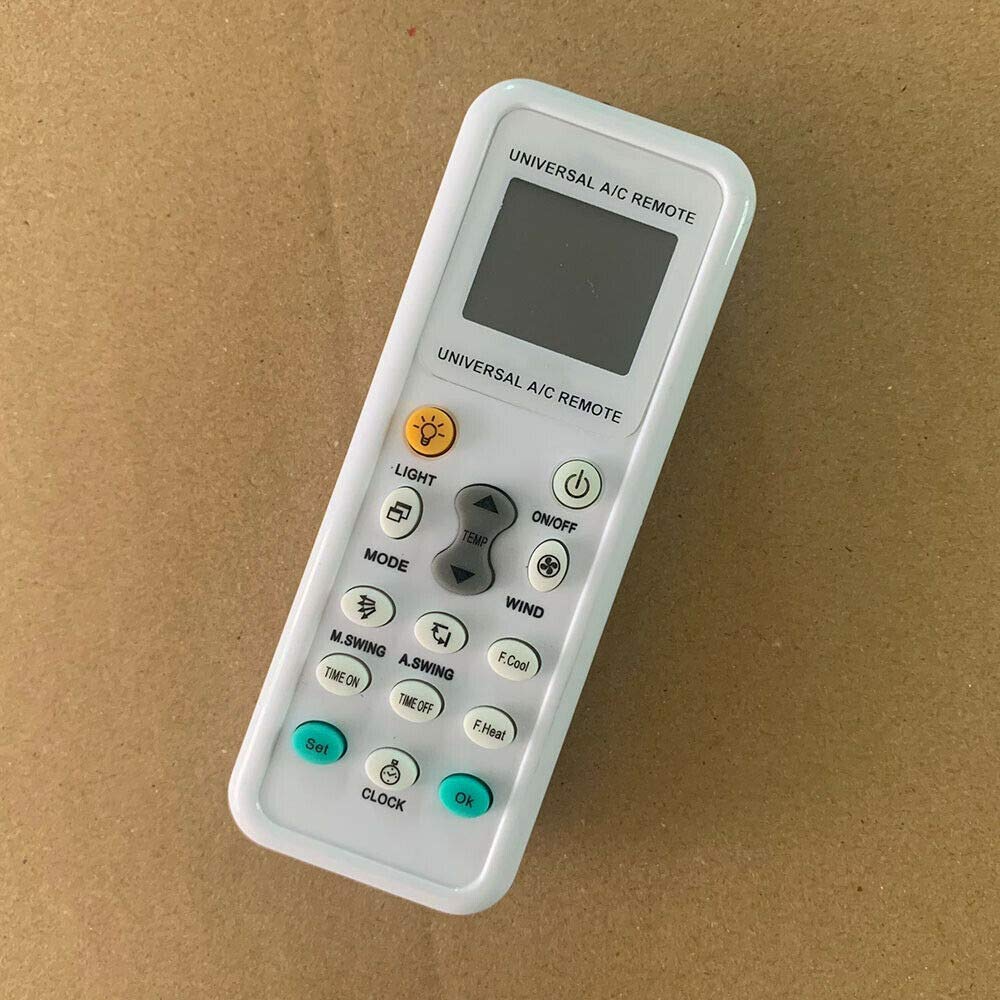 Replacement Remote Control Universal Remote Control for TADIRAN AEG AIRMASTER MAXKON SAKURA AC Air Conditioner