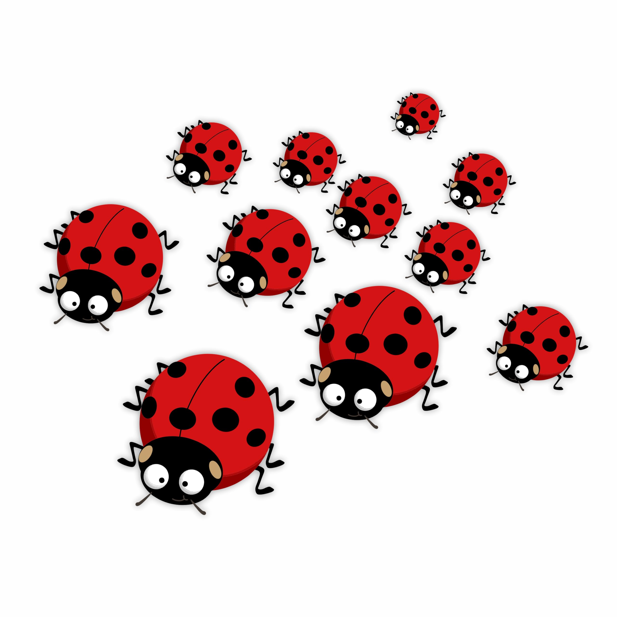 Bumblebee Wall Stickers, Hardwearing Waterproof 0% Transparency Decals, DIY Peel & Stick Perfect to Cover Marks, Wall Decor, Weatherproof for Cars & Other Home Projects. LaoGraphics® (6 Bees, A5) — view 16