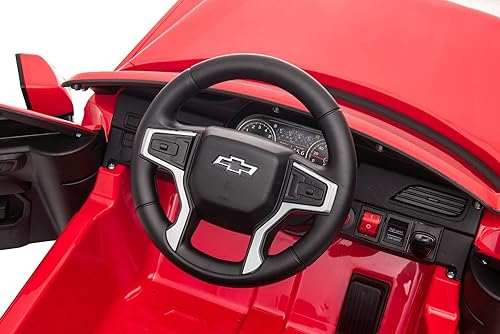 Miniatura 12 de DAKOTT Chevy Tahoe SUV eléctrico con batería para niños, con potentes motores duales y batería grande, control remoto parental, suspensión de