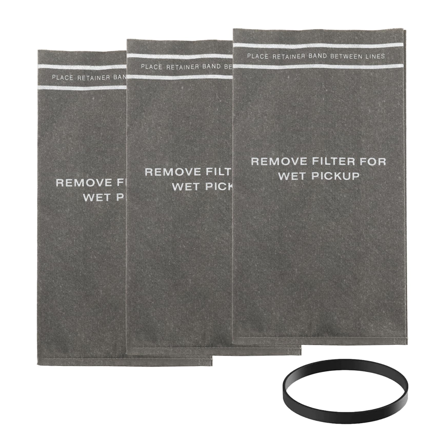 Hufopik 3 Pcs-38737 Dust Cloth Filter Bag for Craftsman 2 to 2.5 Gallon Shop Vacuums and Compatible with Powerhead Bucket Vac-Compatible with