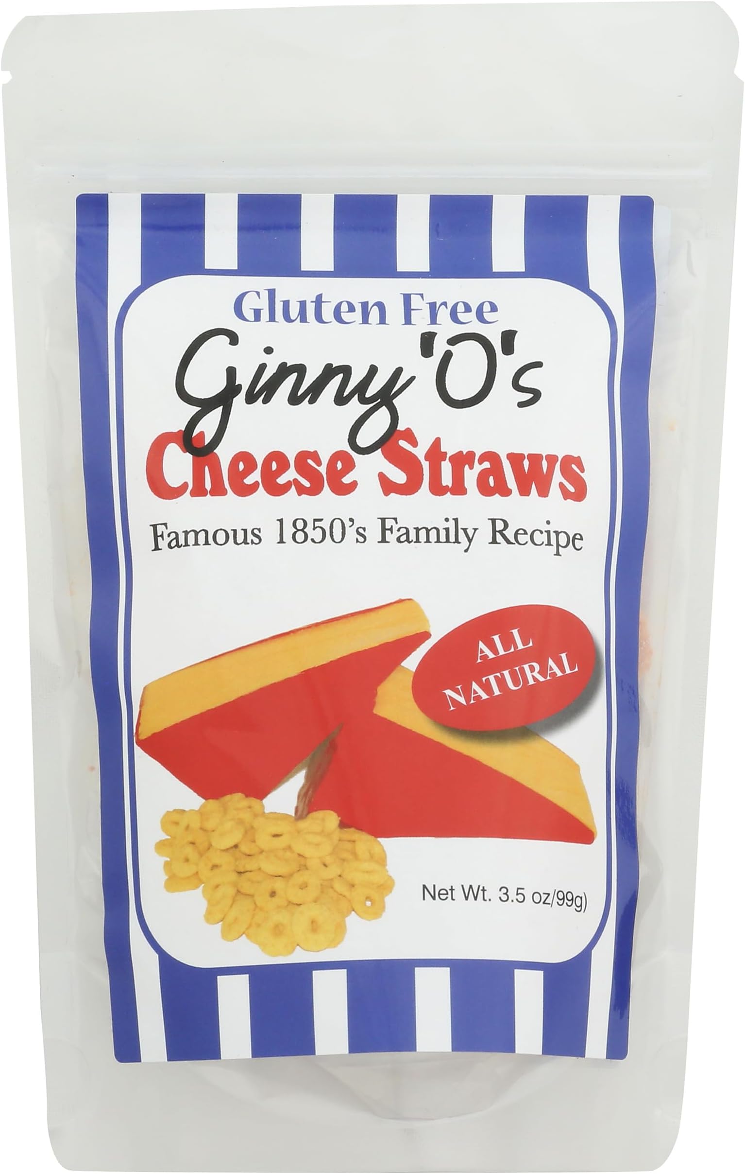Ginny O Cheese Straws, 3.5 Oz