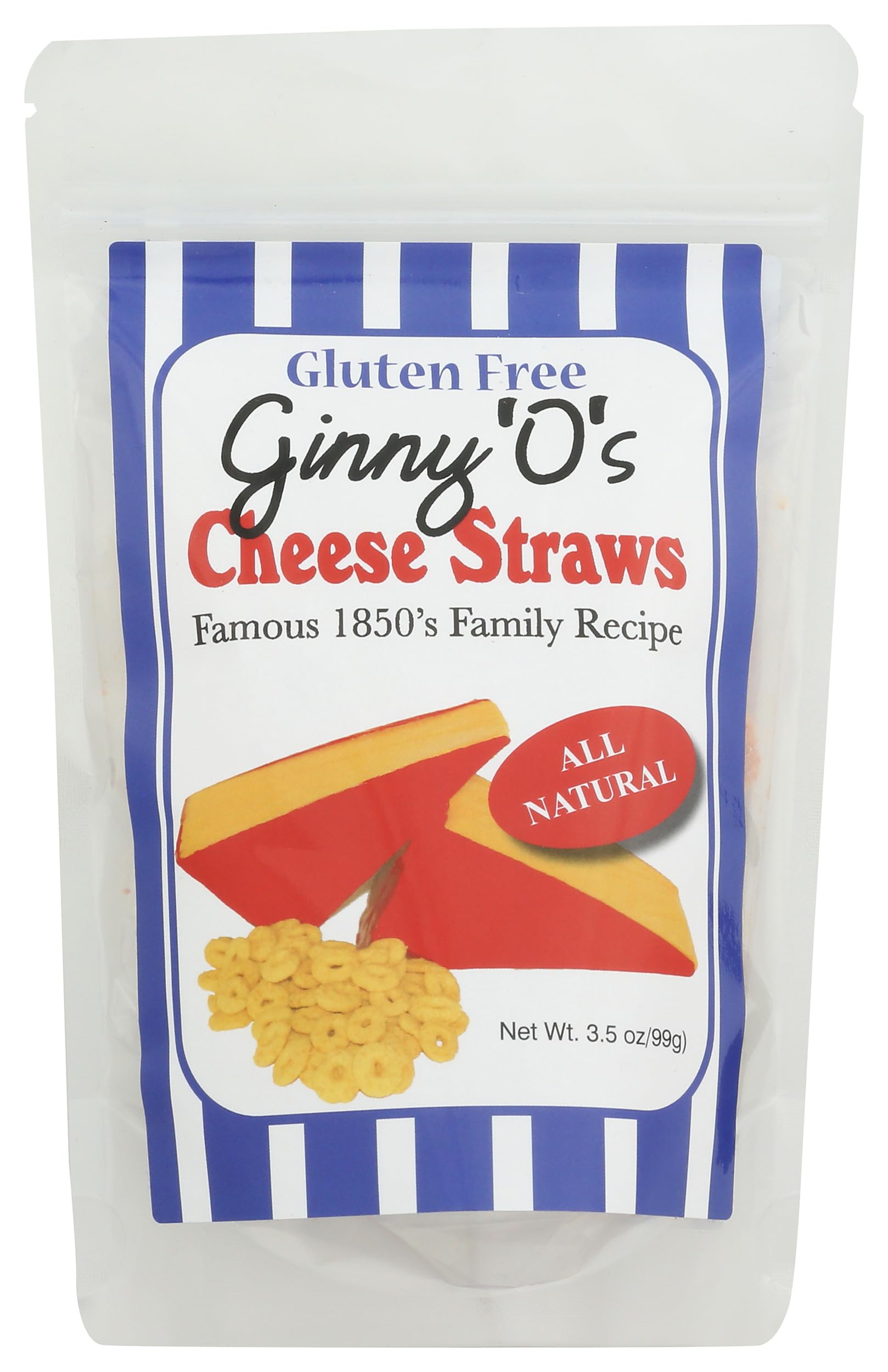Ginny O Cheese Straws, 3.5 Oz