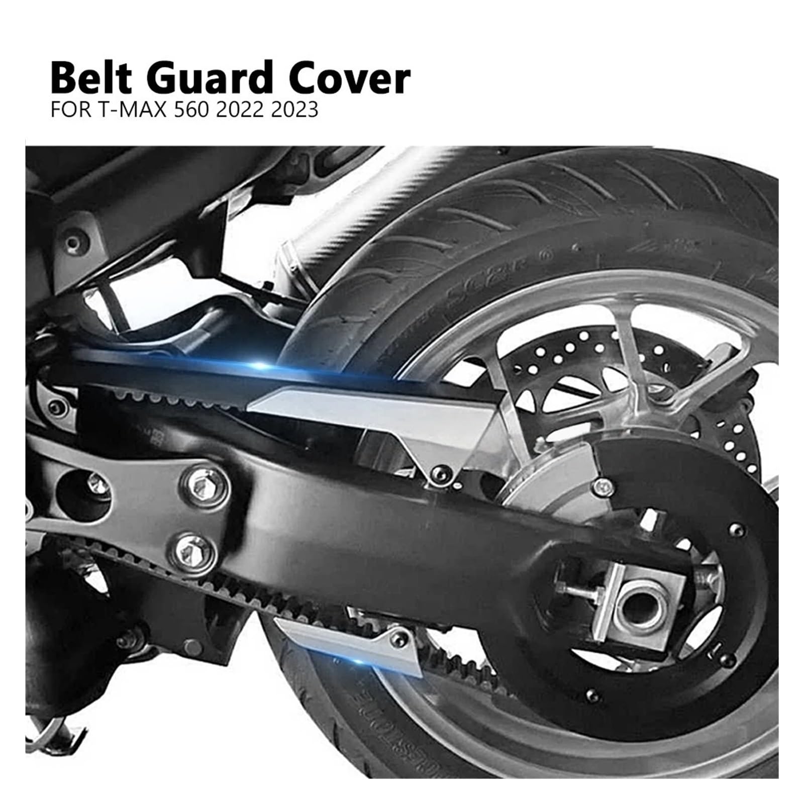 Für Ya&maha T-MAX 560 Tech Max TMAX 560 T-MAX560 TMAX560 2022 2023 Motorrad Zubehör Gürtel Schutz Abdeckung Schutz Kettenradabdeckung