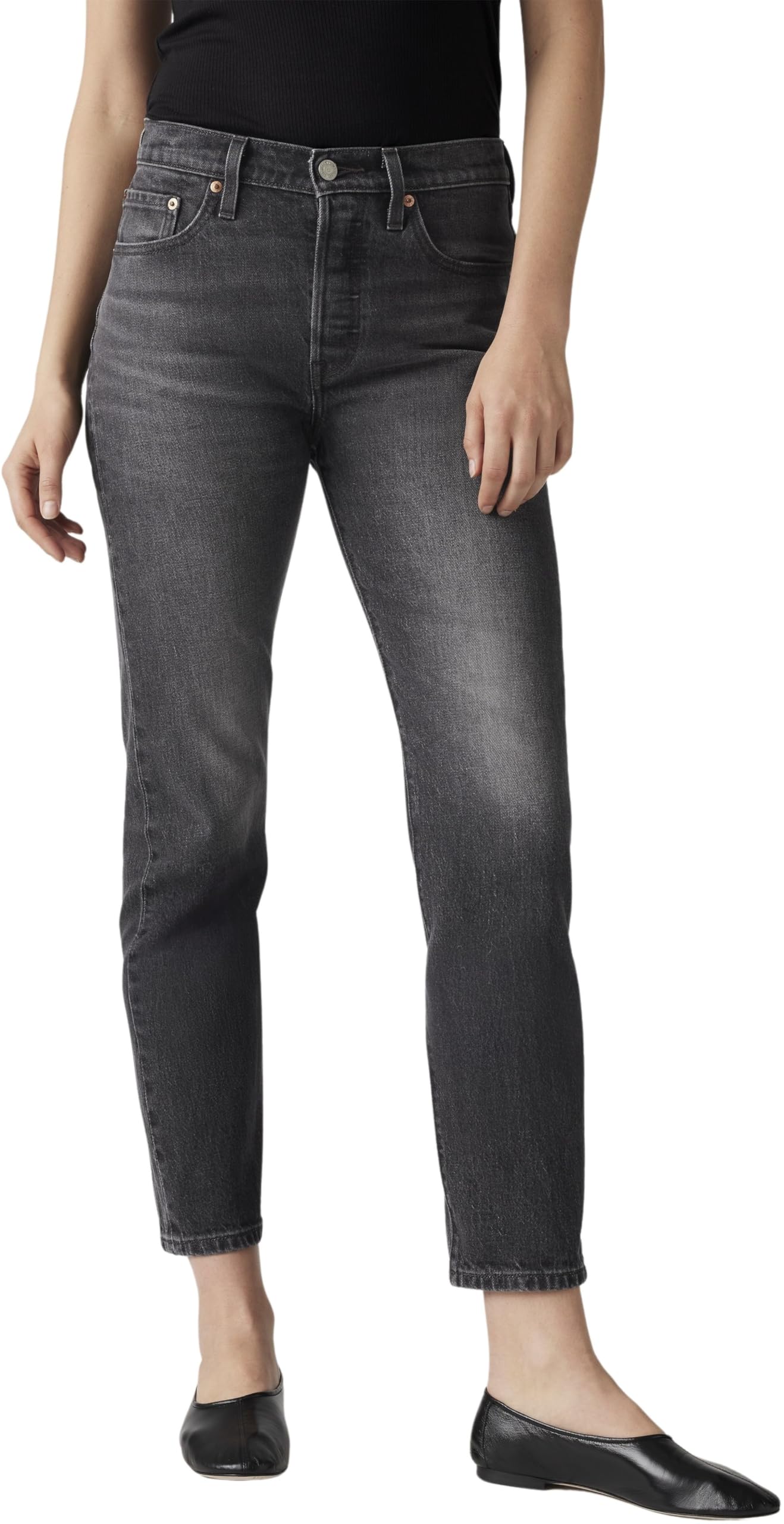 Levi's Women's 501 Crop Jeans, Long Live the Queen, 29W / 26L
