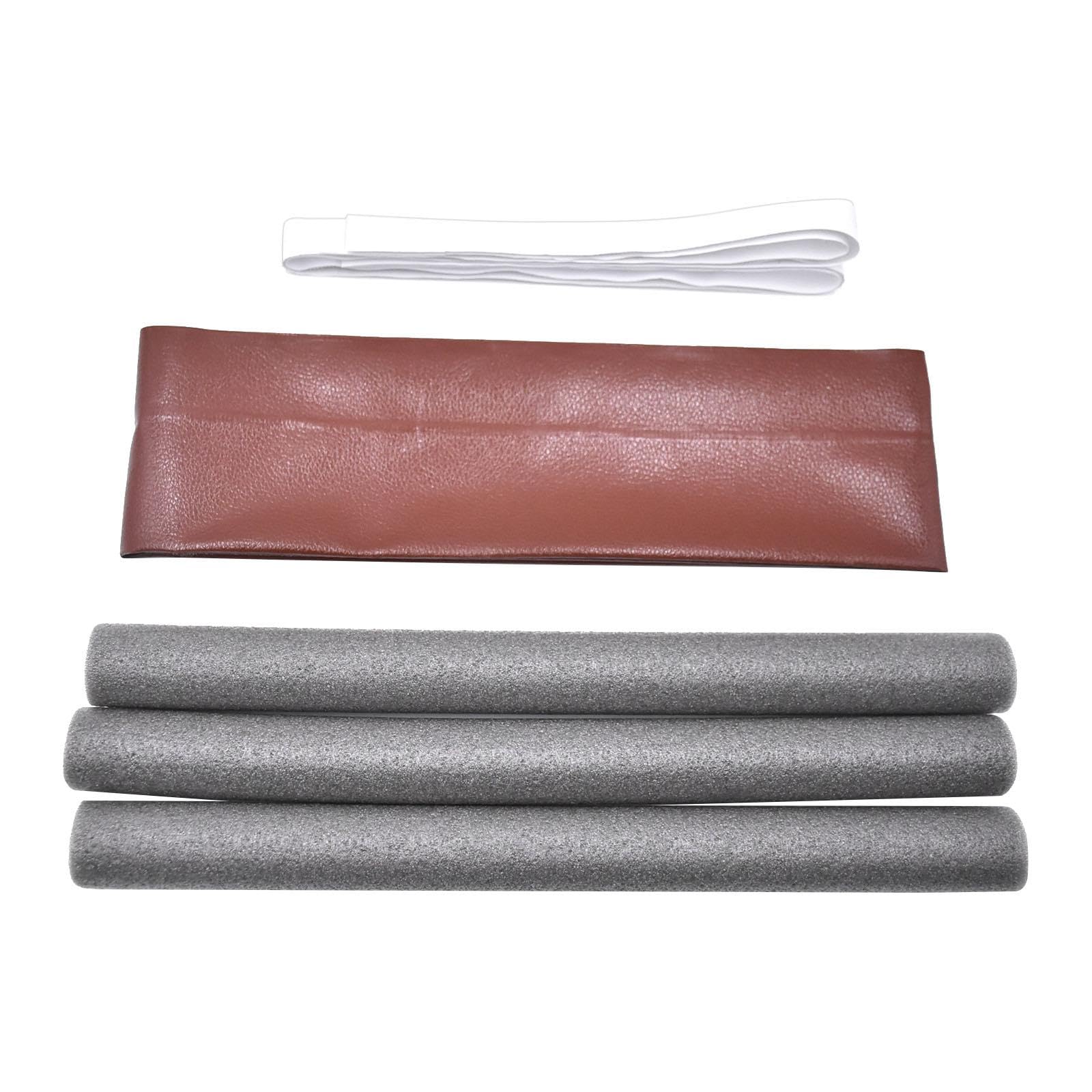 Under Door Draft Stopper Weatherstrip Bottom Single Sided Door Draft Stopper Brown-image-19