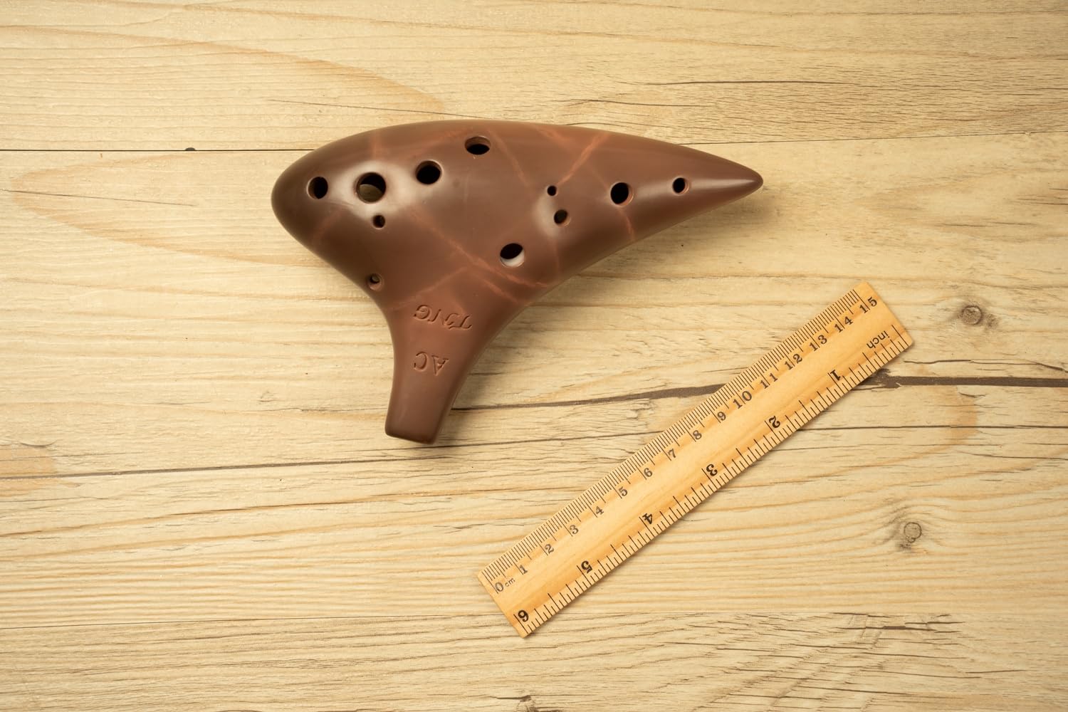 TNG オカリナ ( ブラウン / 12穴 / AC )Ocarina 紫砂 Amazon | TNG オカリナ 楽器 [ ブラウン / 12穴 / AC ] シングル (専用