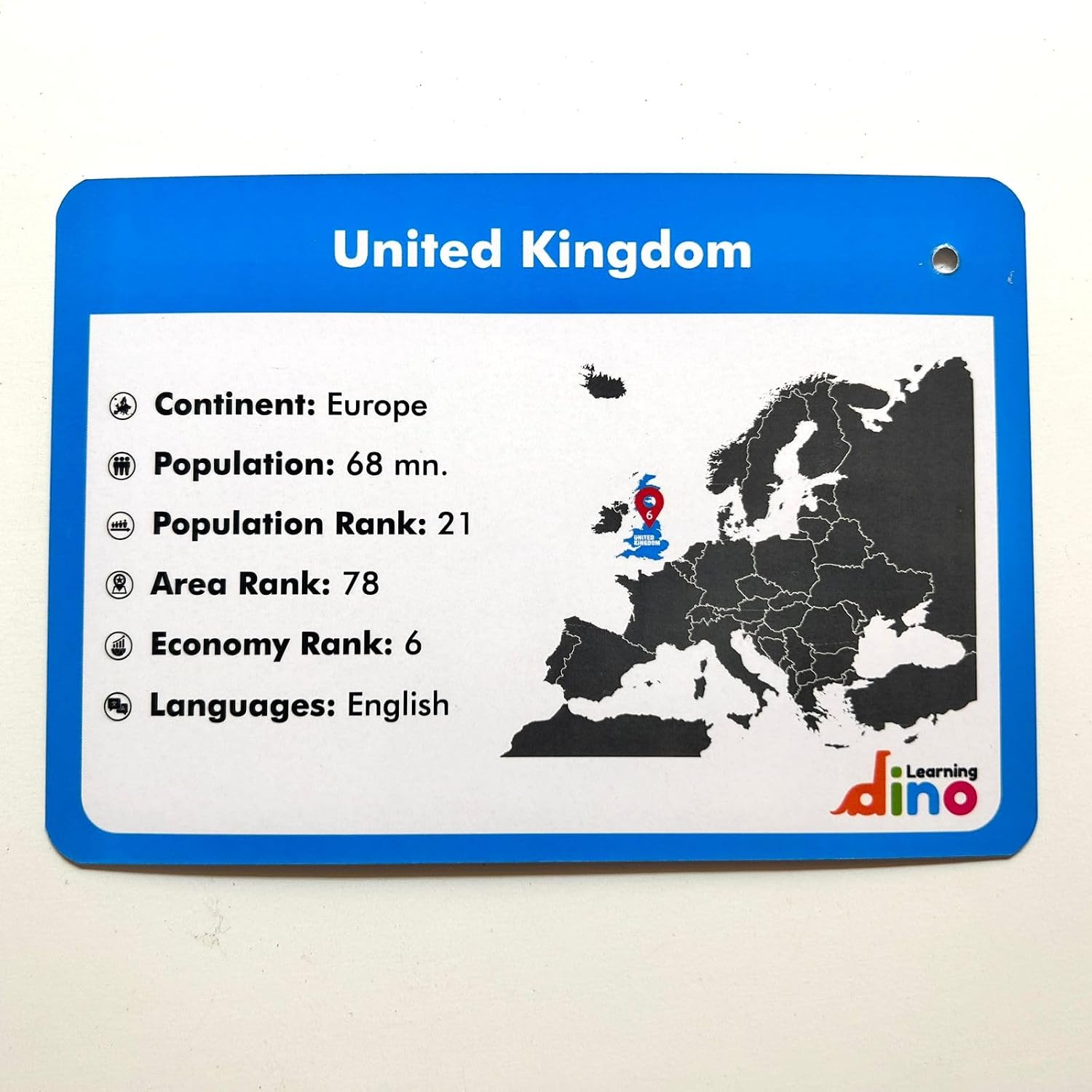 World Countries Flashcards | World Country Flags Flash Cards for Kids - 50 Country, Continent, Capital, Population Country Flag, Economy, Languages, Currency Flashcards 4 71O4WBOBAML. SL1500