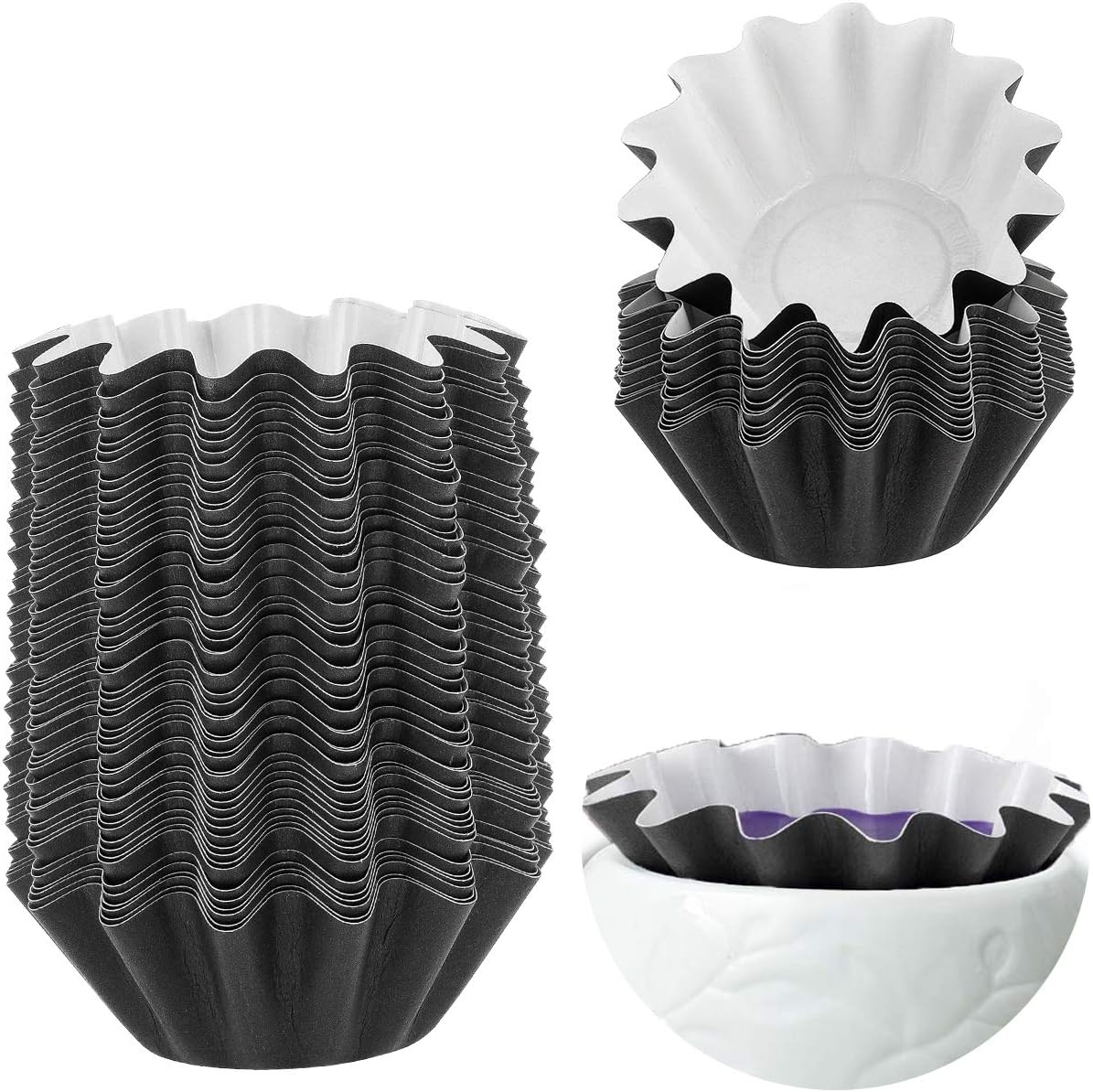 Litthing Wax Melt Warmer Liners, Reusable Leakproof Wax Liners Leakproof Wax Tray for Scented Wax Electric Wax Warmers, Plug in Warmers, Candle Warmer