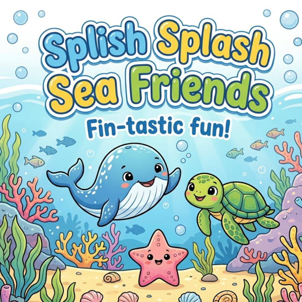 Splish Splash Sea Friends: Cozy adventures and fin-tastic giggles! Relaxing ocean fun that keeps little ones happily entertained. Gentle, calm, and endlessly lovable for ages 3–8. Dive into cozy!