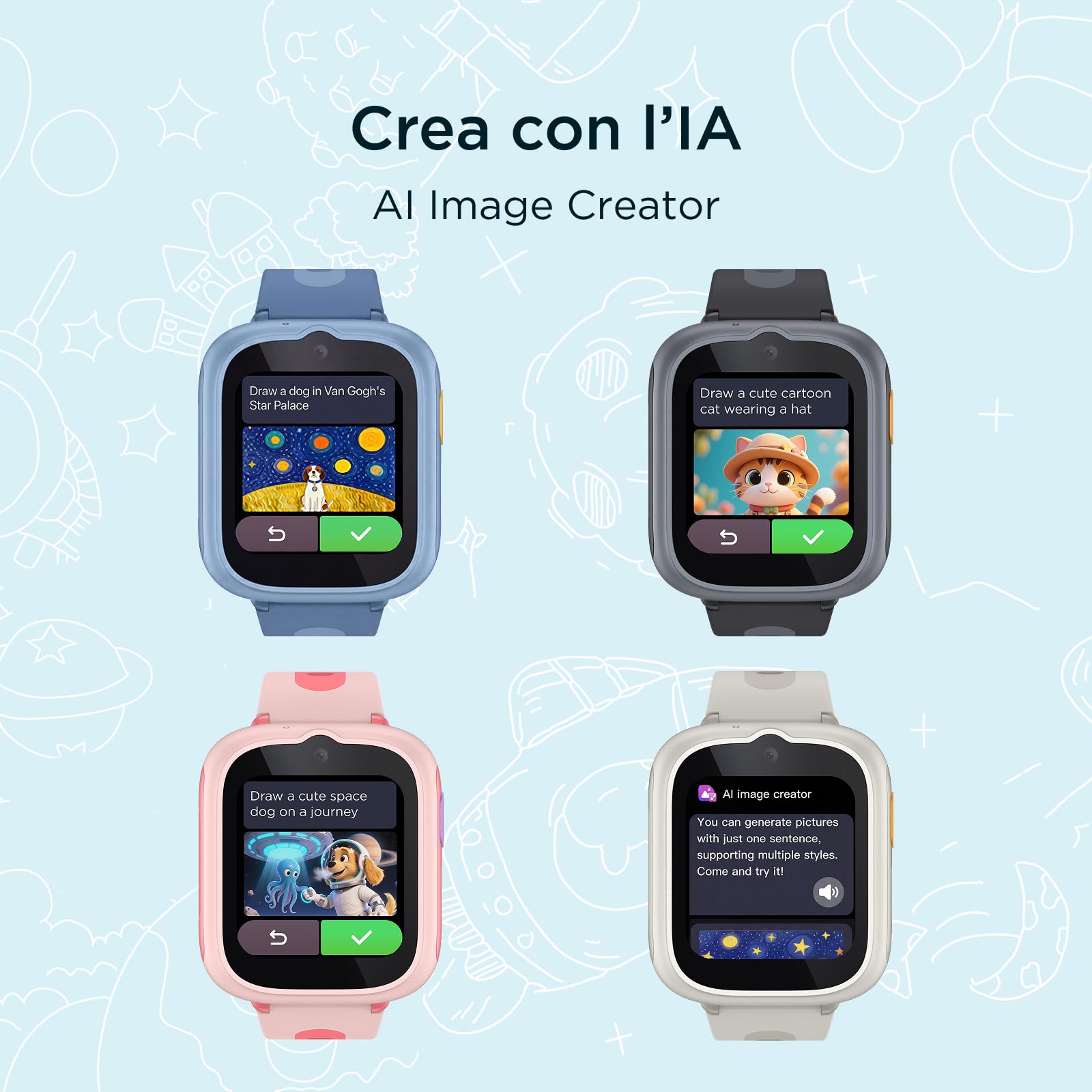 TCL MOVETIME MT48 – Smartwatch per bambini con videochiamate 4G, tracciamento GPS dual‑band L1+L5, batteria da 2,5 giorni e resistenza IP68 + 2ATM per avventure sicure, Rosa, senza SIM