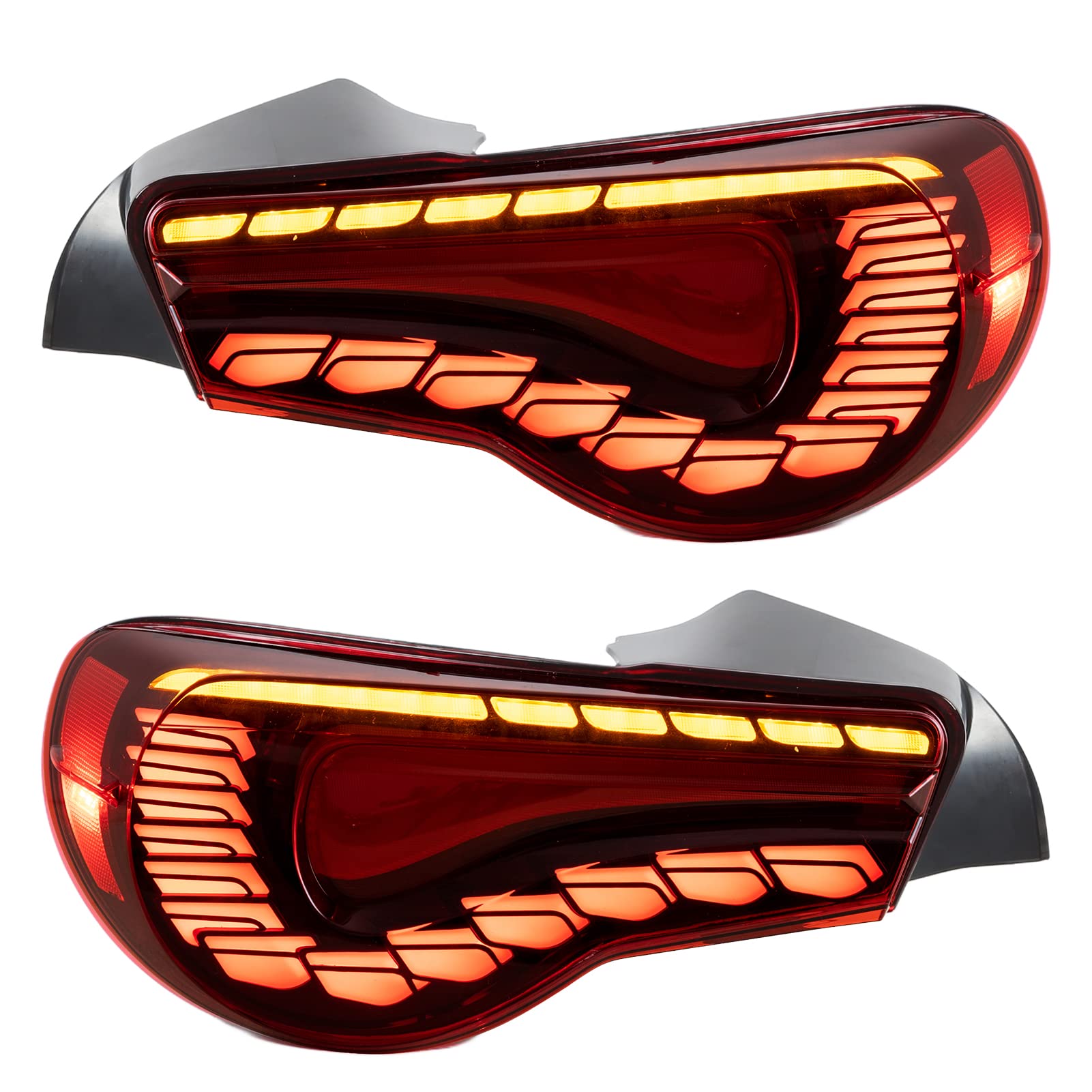 【しており】 Acouto Tail Lights Assembly LED Tail Lights Assembly Refit High