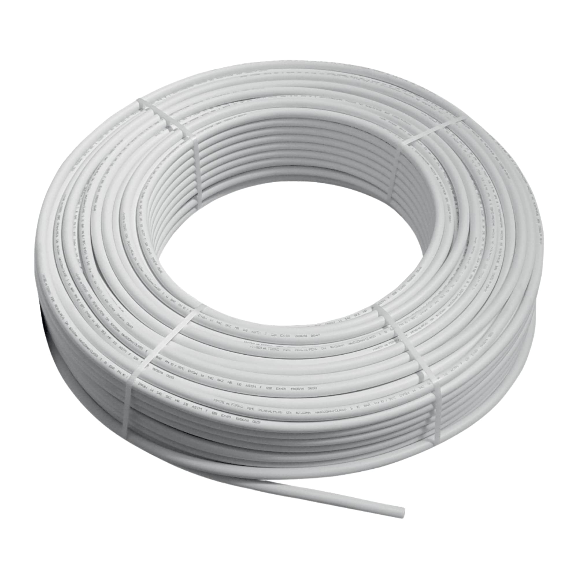 Wärmer System White Pert-Al-Pert Pipe 16Mm 50M – 5 Layer Mlcp Multilayer Underfloor Heating Pipe With Aluminium Oxygen Barrier, Ufh Heating Tube