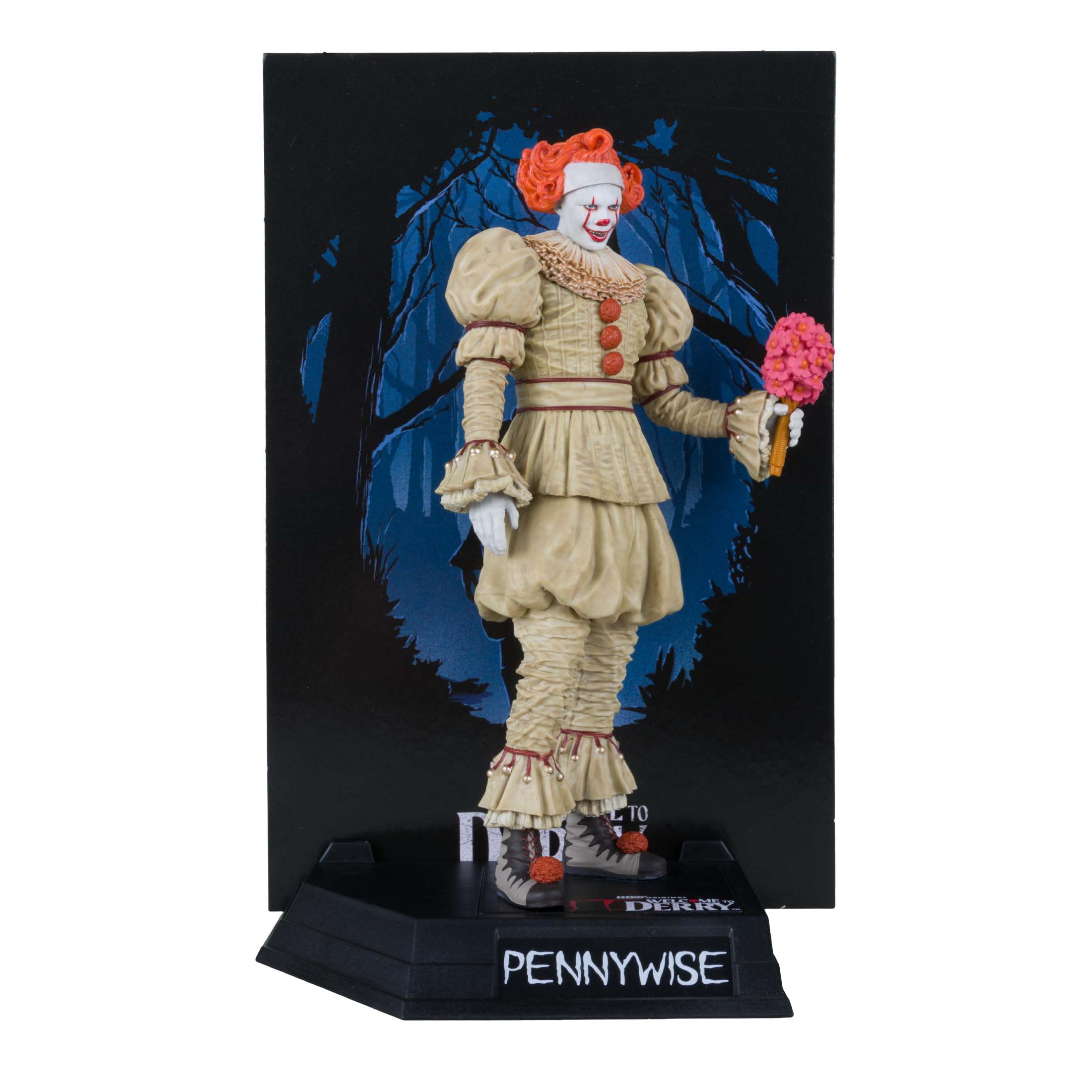McFarlane Toys - Pennywise (Welcome to Derry) (Flashback) 6 "Posed Figure Gold Label
