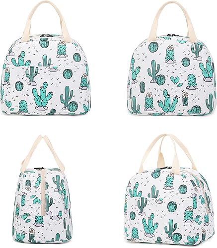 Miniatura 6 de Bolsa de almuerzo de zorro para niñas y mujeres, bonita lonchera aislada a prueba de fugas, reutilizable, bolsa de almuerzo para adolescentes,