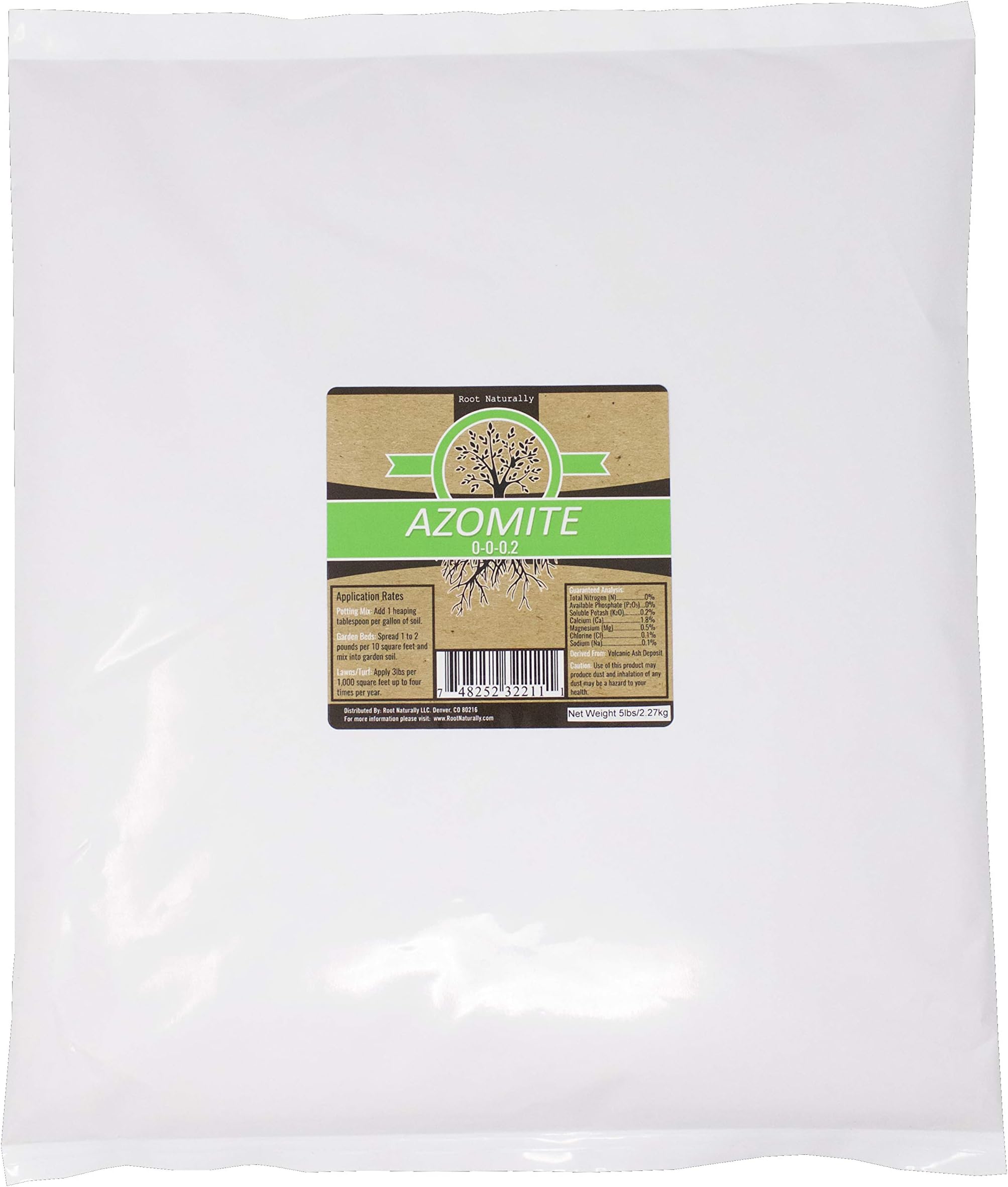 Azomite Rock Dust - 5 Pounds