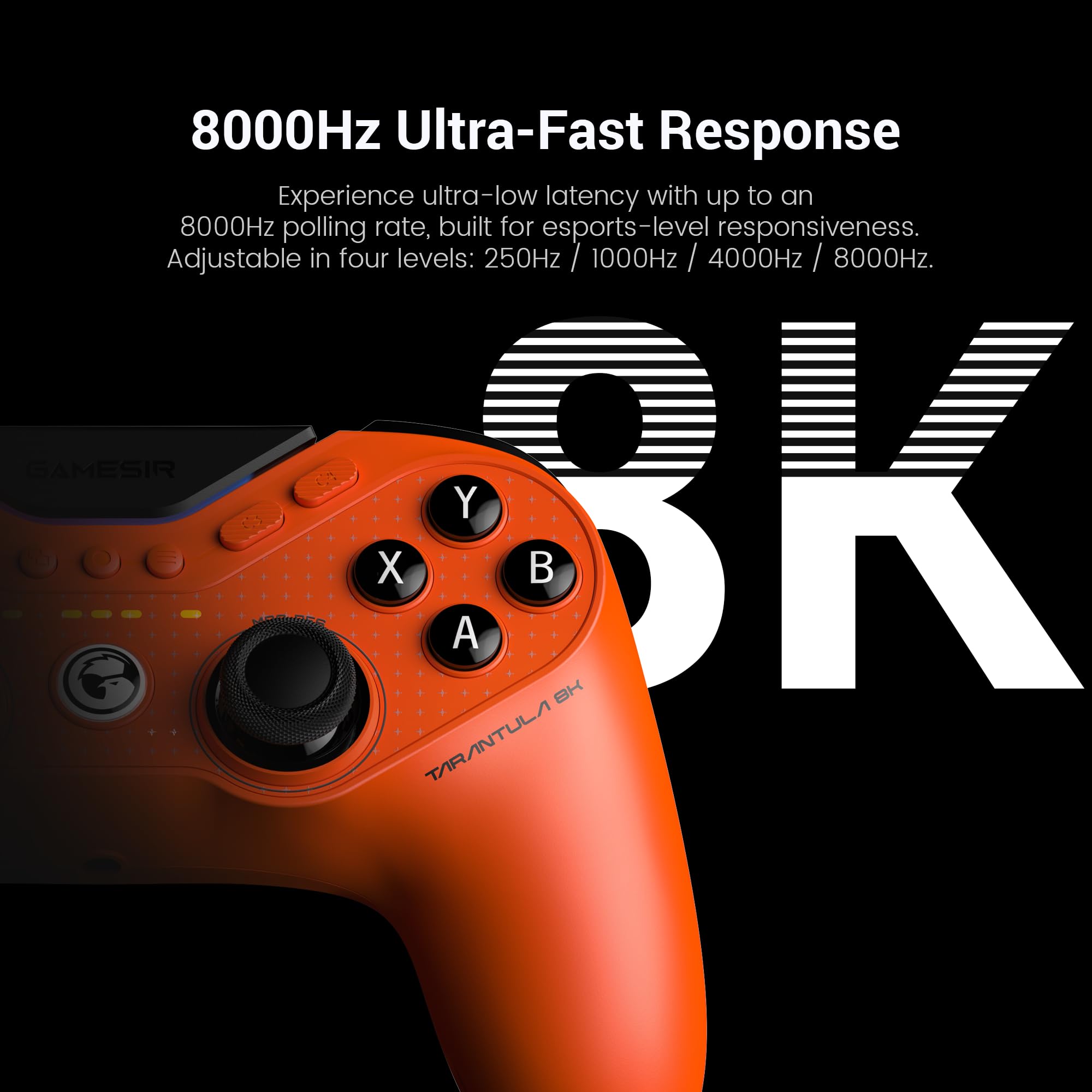 Amazon.co.jp: GameSir Tarantula 8K PC 有線ゲーミングコントローラー