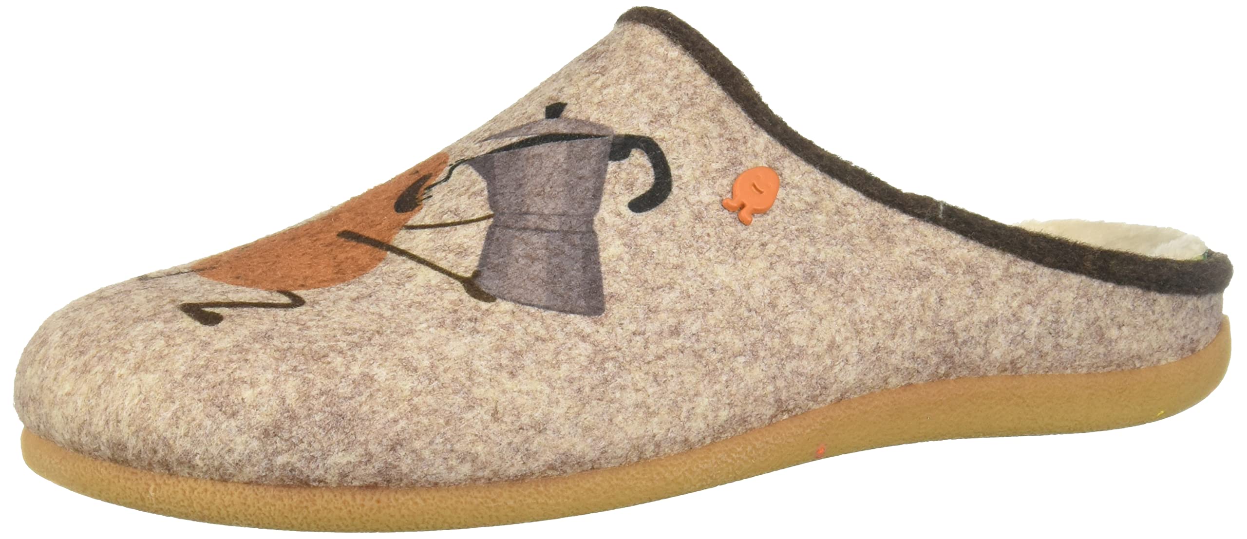 HOT POTATOES Mens Jenbach Slipper, Beig, 6.5 UK