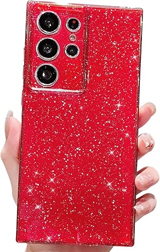 MINSCOSE Funda compatible con Samsung Galaxy S20 FE 5G, bonito color neón brillante, con purpurina, delgada, delgada, a prueba de golpes, de