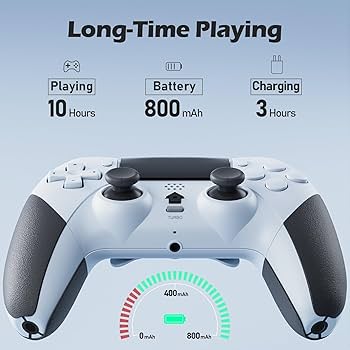 CHEREEKI Wireless Controller for PS4 with 2 Macro Buttons