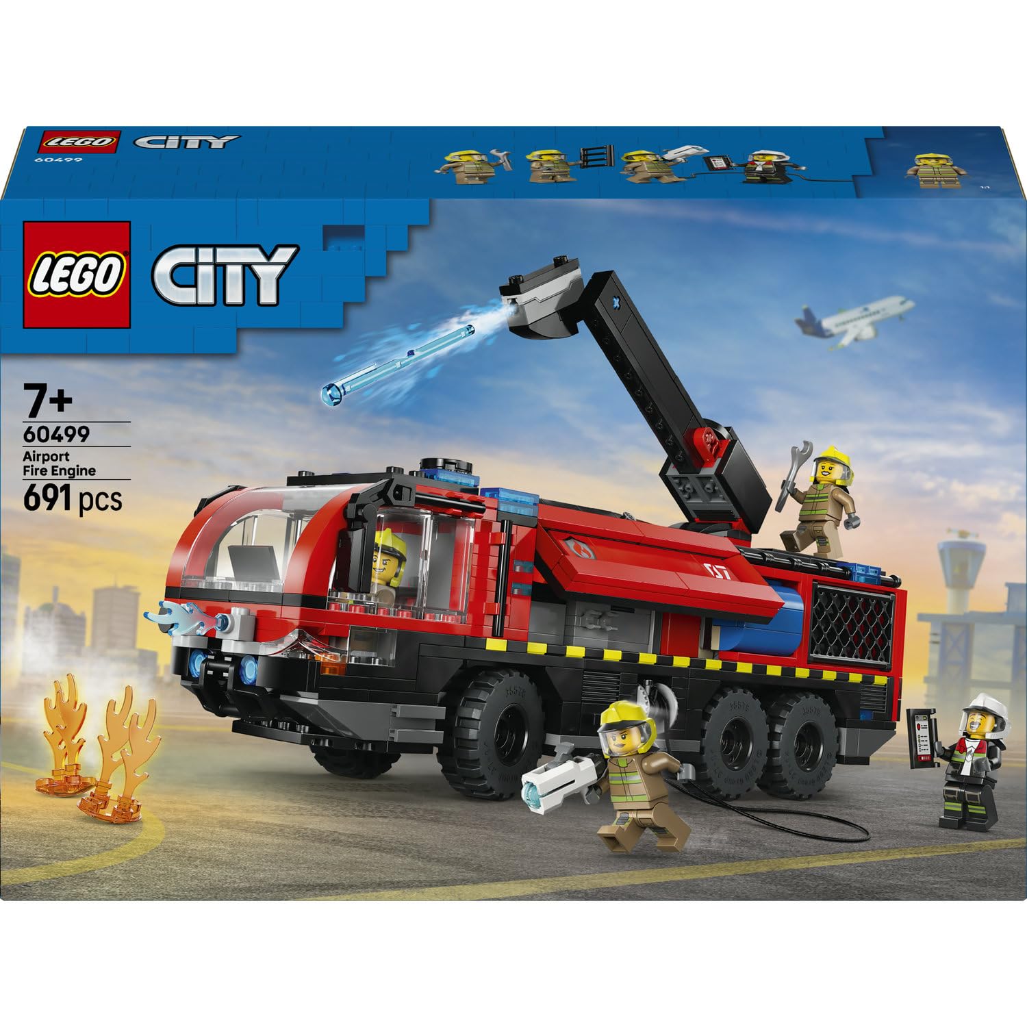LEGO City Havaalanı İtfaiye Kamyonu 60499