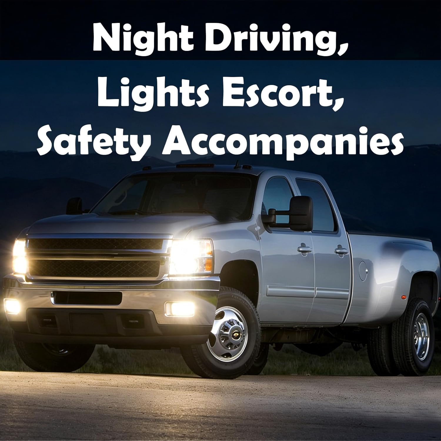 Headlight Taillight Assembly Fit For 2007-2013 Chevy Silverado 1500 2007-2014 Chevy Silverado 2500HD 3500HD Black Housing Amber Corner w/Red Taillights Rear Brake Lamp