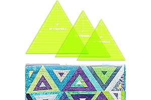 Triangle Ruler for Quilting: Precision and Versatility in Every Stitch