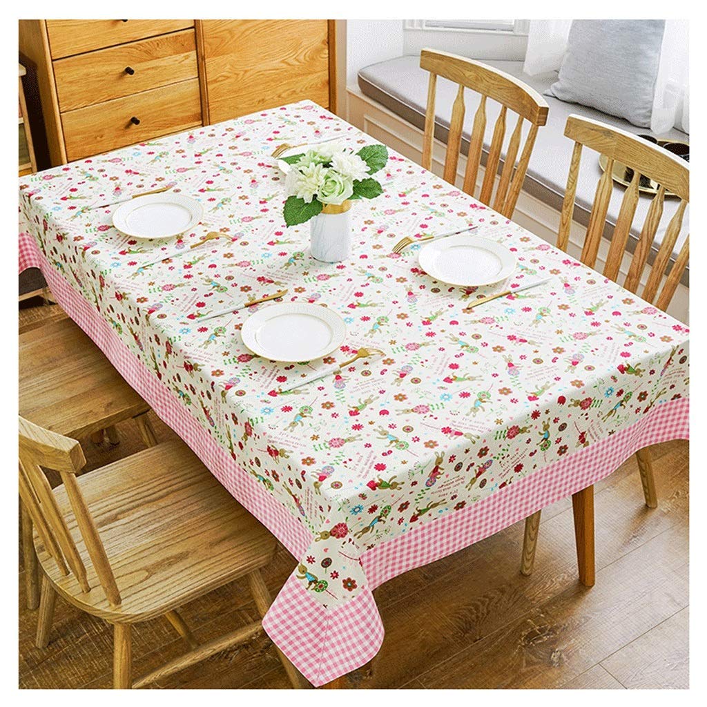 Nappe rectangulaire et carrée en tissu 60x60 cm pour habiller une table de balcon