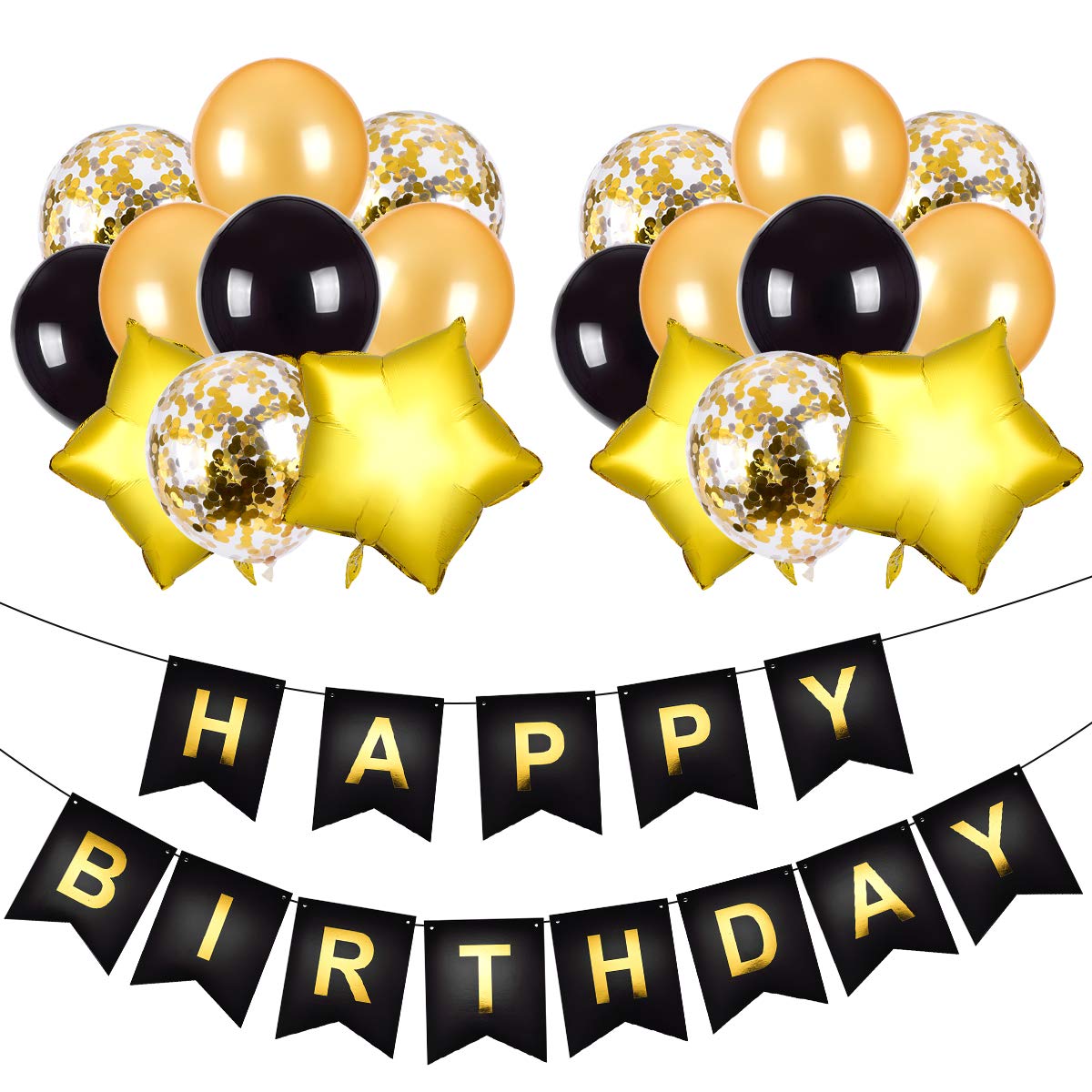 HUPPER Party Ballons multicolored HT-BL012H-US