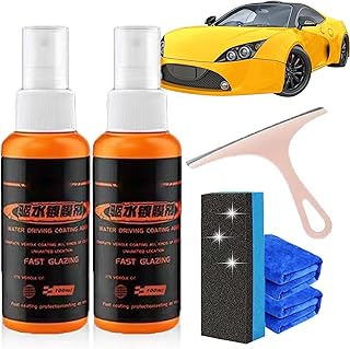 WOSLXM Sopami Car Spray, Sopami Car Coating Spray, Car Coating Agent Spray, Multi-functional Coating Renewal Agent, Sopami Quick Effect Coating Agent, Car Coating Wax Polishing Spray (2PCS)