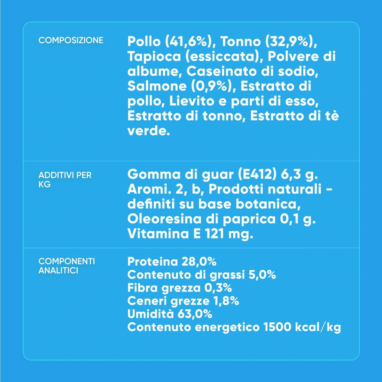 INABA Churu Bites Bocconcini di Pollo con Cuore di Tonno e Salmone Snack per Gatti Morbido e Cremoso, Grain-Free, 1 Pack (30g)