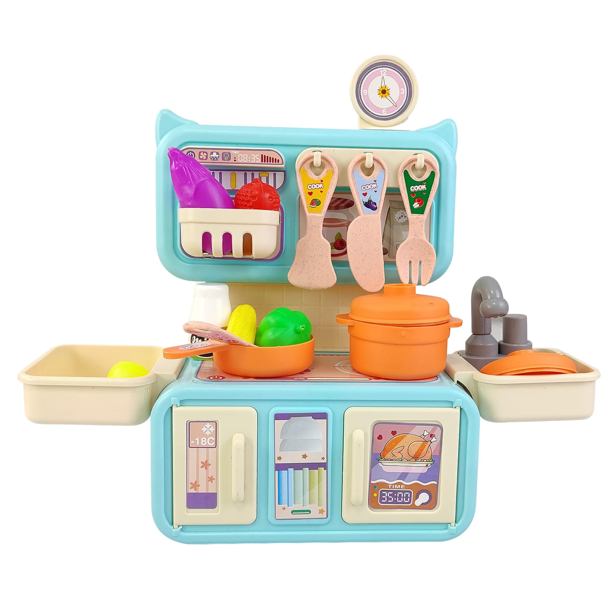 See full amazon price history chart for MABLE Modern Home Kitchen Set, Interactive Cooking Pretend Play Set for Kids, Includes Mini Utensils and Basin, Realistic Kitchen Toys, Toy for Imaginative Play (Multicolor) MABLE Modern Home Kitchen Set, Interactive Cooking Pretend Play Set for Kids, Includes Mini Utensils and Basin, Realistic Kitchen Toys, Toy for Imaginative Play (Multicolor) (B0CY8KN343) Amazon Price History, Amazon Price Tracker