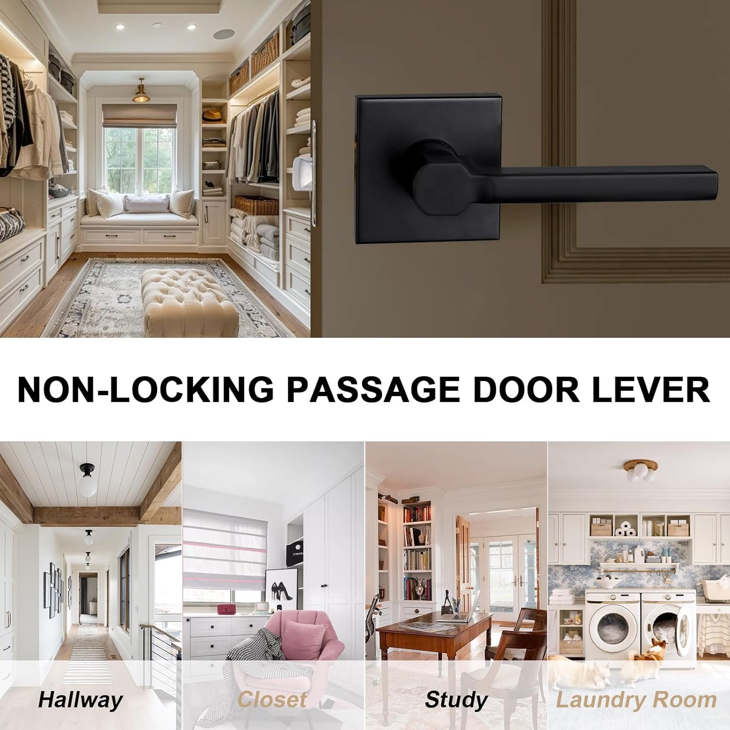 11pcs Passage Door Levers