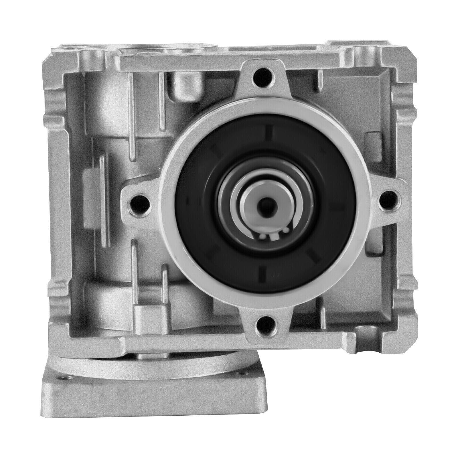Engranaje helicoidal, engranaje helicoidal de alto torque, Motores Reductores Worm gearboxNMRV030 Worm Gearbox Speed Reducer Ratio 10:1 For Nema23 Stepper 0.06KW~0.18KW