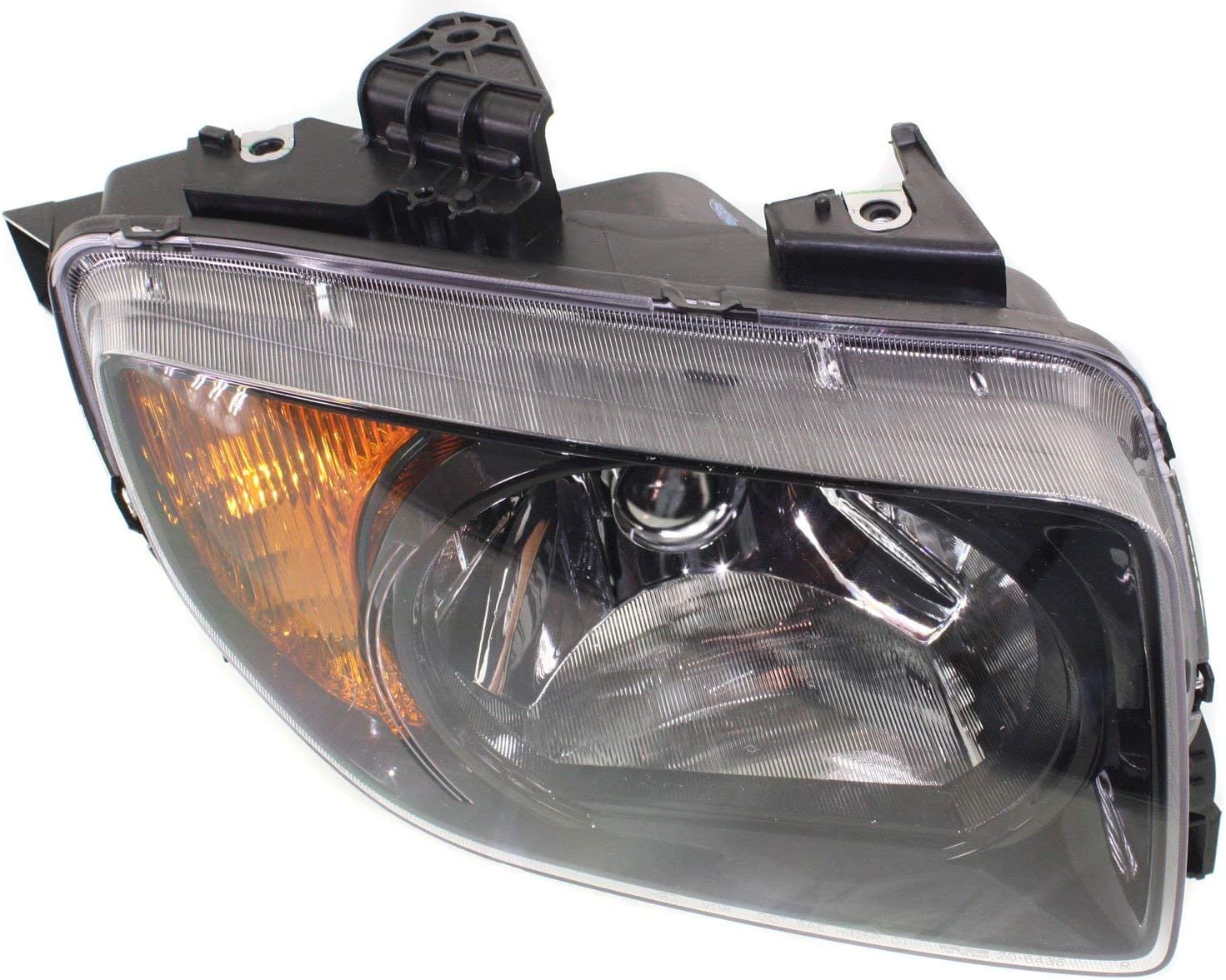 Evan Fischer Driver and Passenger Side Headlight for Honda Element 2007-2008 Halogen Fits EX & LX, Black Bezel Replaces # 33101SCVA21, 33151SCVA21