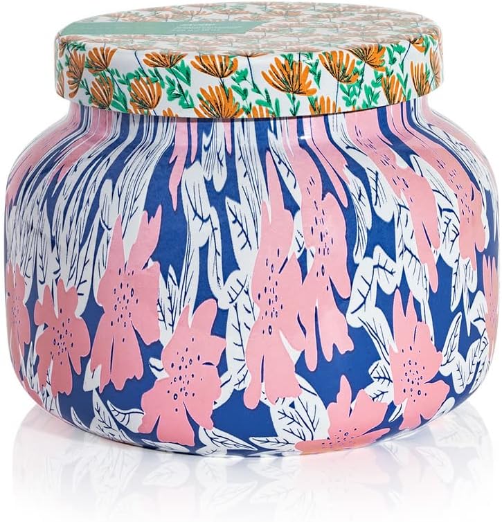 Capri Blue Volcano Candle Pattern Play Signature Glass