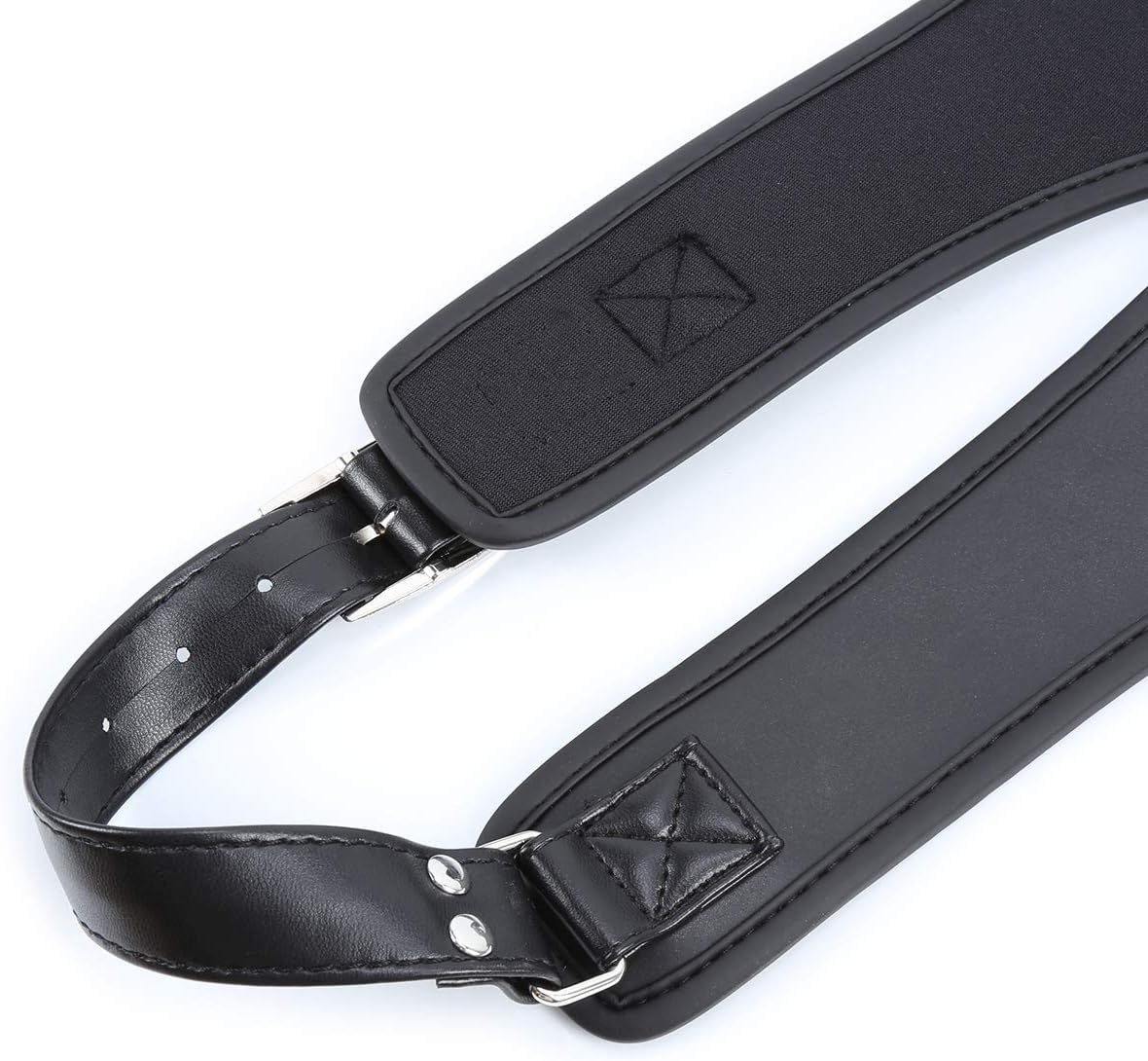 BDSM Male Role-Playing Stage Performance Fun Clothing Shoulder Bag Leather Bondage Shoulder Protection Strong Men's Chest Belt Clothing,Black