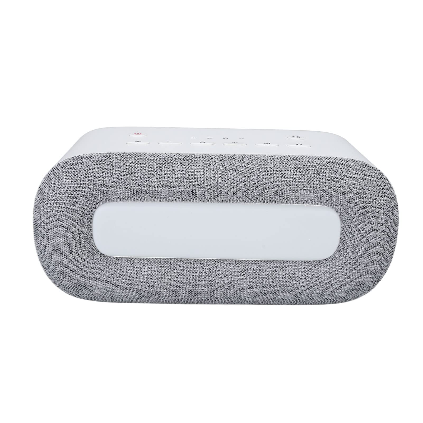 Brrnoo Máquina de Sonido con 30 Luces Nocturnas y temporizador. (GREY) | 30 Sonidos Relajantes, Luces Nocturnas de 9 Colores, Temporizador de 30/60/90 Minutos, Apagado Automático