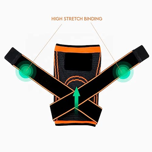 Miniatura 8 de Rodillera de compresión para aliviar el dolor de artritis, rodillera de compresión para hombres y mujeres, grado médico para desgarro de menisco,