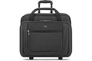 Bryant Rolling Laptop Bag with Wheels: Ultimate Mobility and Style for 17.3-Inch Laptops