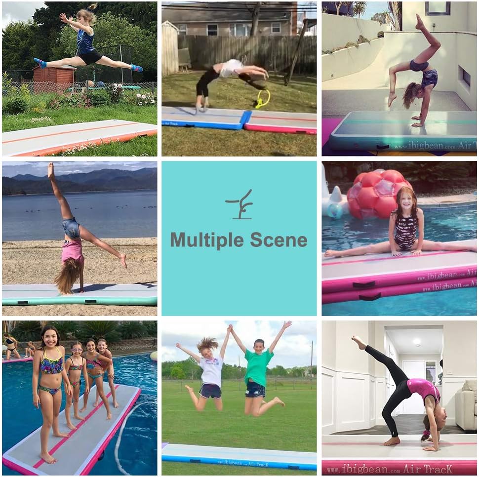 ibigbean Air Tumble Track Training Mats Home Use Series : Sports & Outdoors