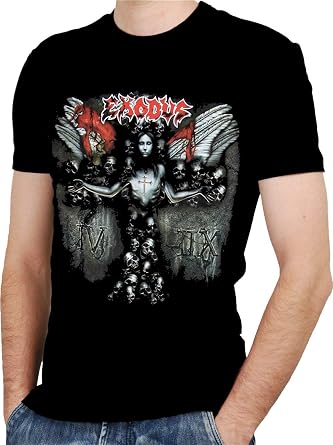 Exodus Band Black New T-Shirt Rock T 