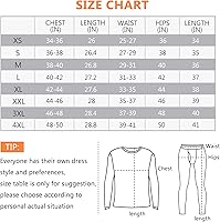 Vista 3 de SIMIYA Thermal Underwear Set for Men Long Johns with Fleece Lined