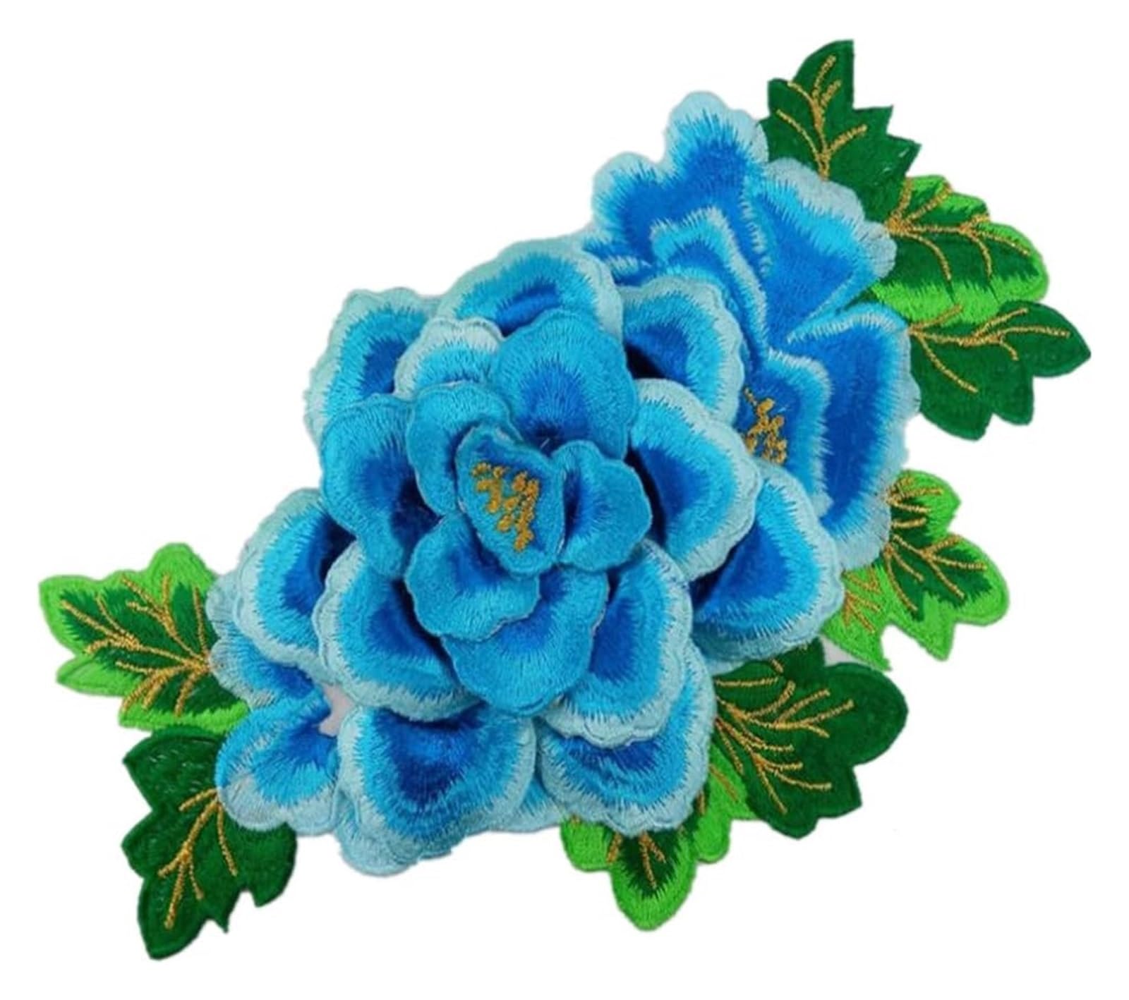 Applikationen für Kleidung, DIY-Kleiderverzierungen, Taschen- und Geldbörsenherstellung(Skyblue)