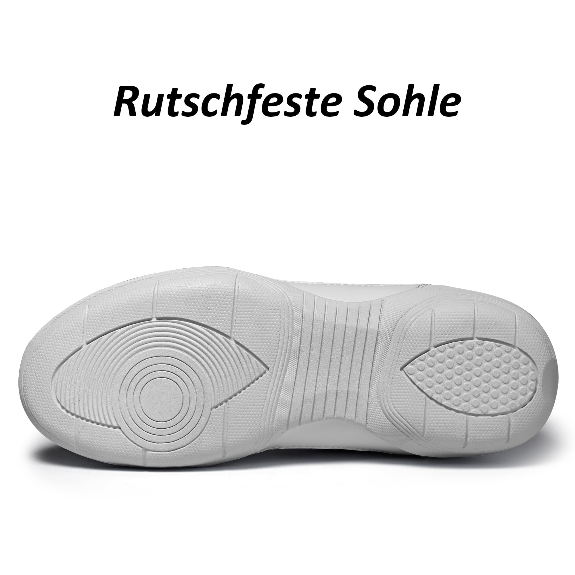 Cheerleader Schuhe Weiß Vollsohle Schuhe für Cheerleader